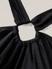 Shell Lotus Leaf Edge One-Piece Swimsuit sold by Bloomchic