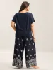 Stretchy Supersoft Boho Print Co-Ord Set sold by Bloomchic
