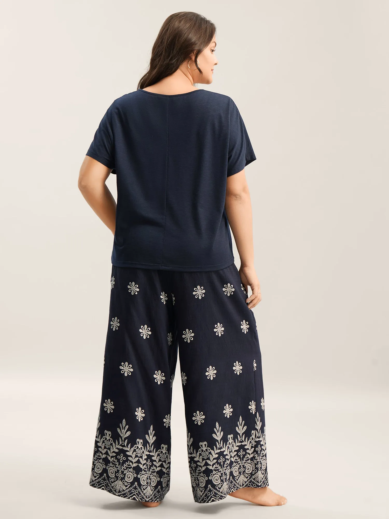 Stretchy Supersoft Boho Print Co-Ord Set sold by Bloomchic product image thumbnail 3