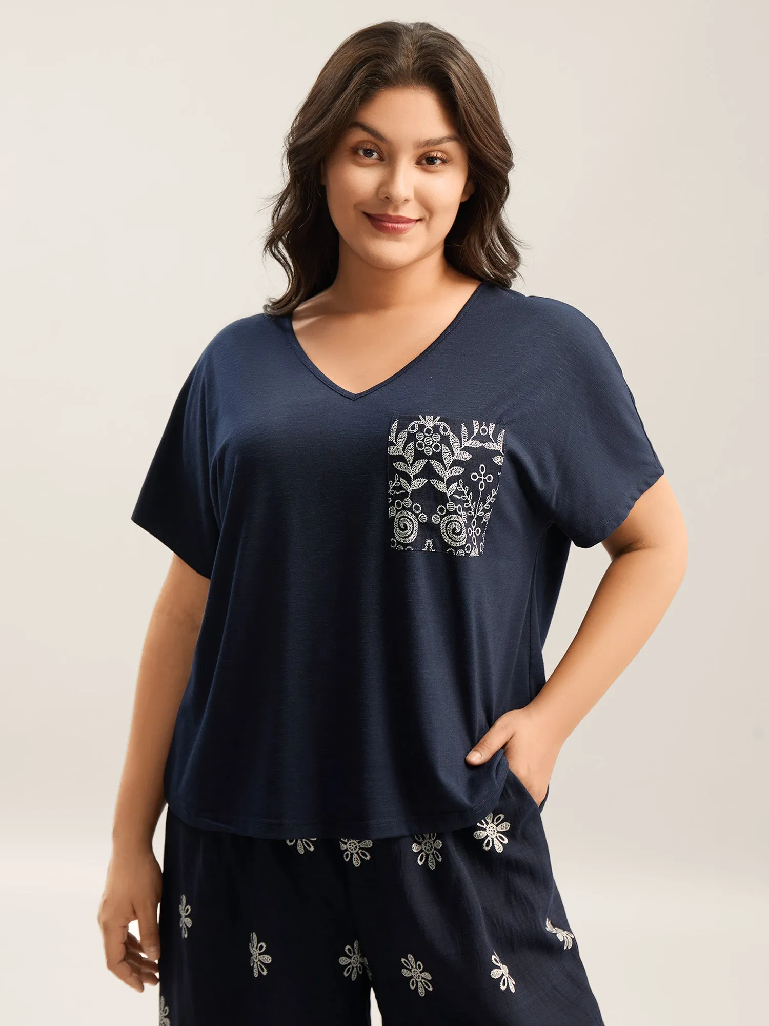 Stretchy Supersoft Boho Print Co-Ord Set sold by Bloomchic product image thumbnail 2