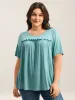 Supersoft Cotton Wood Ear Edge Top sold by Bloomchic