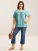 Supersoft Cotton Wood Ear Edge Top sold by Bloomchic