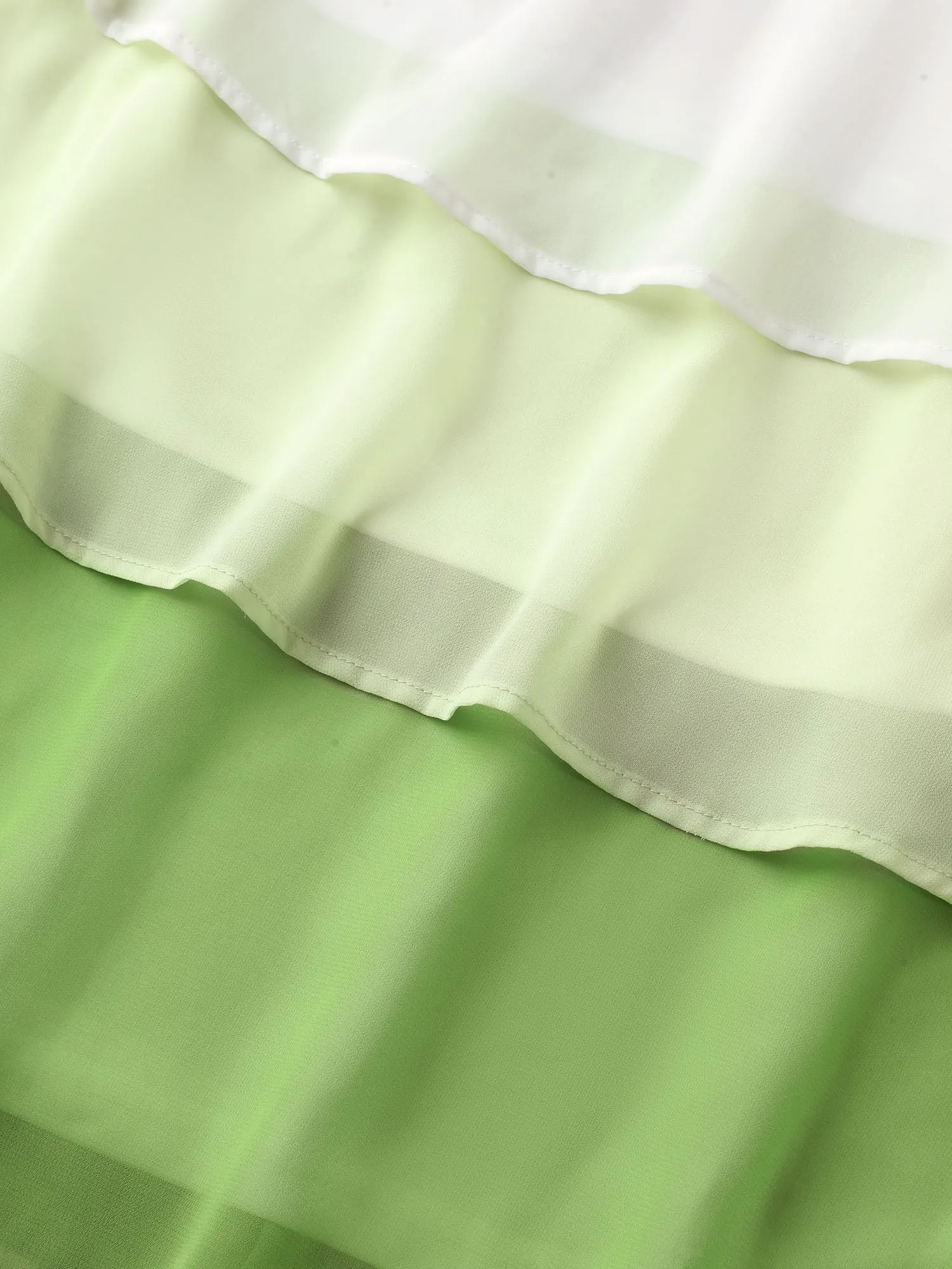 Color Fusion Layered Sheer Blouse sold by Bloomchic product image thumbnail 5
