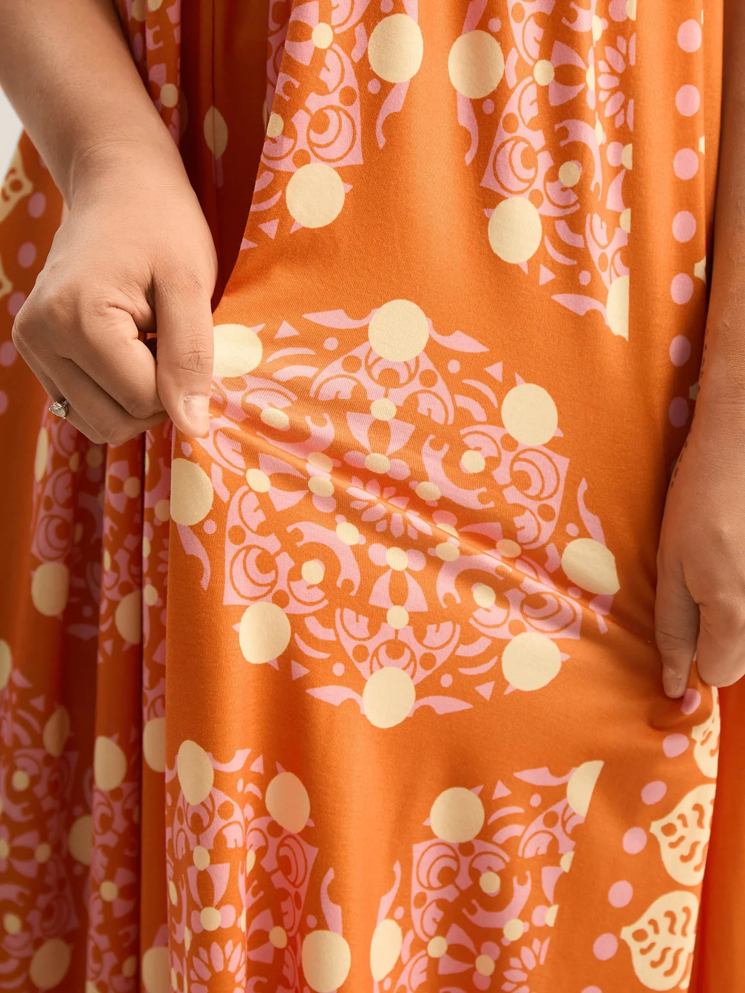 Sunkissed Stretchy Adjustable Strap Jumpsuit sold by Bloomchic product image thumbnail 5