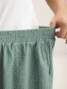 Eyelet Trim Textured Breezy Shorts sold by Bloomchic