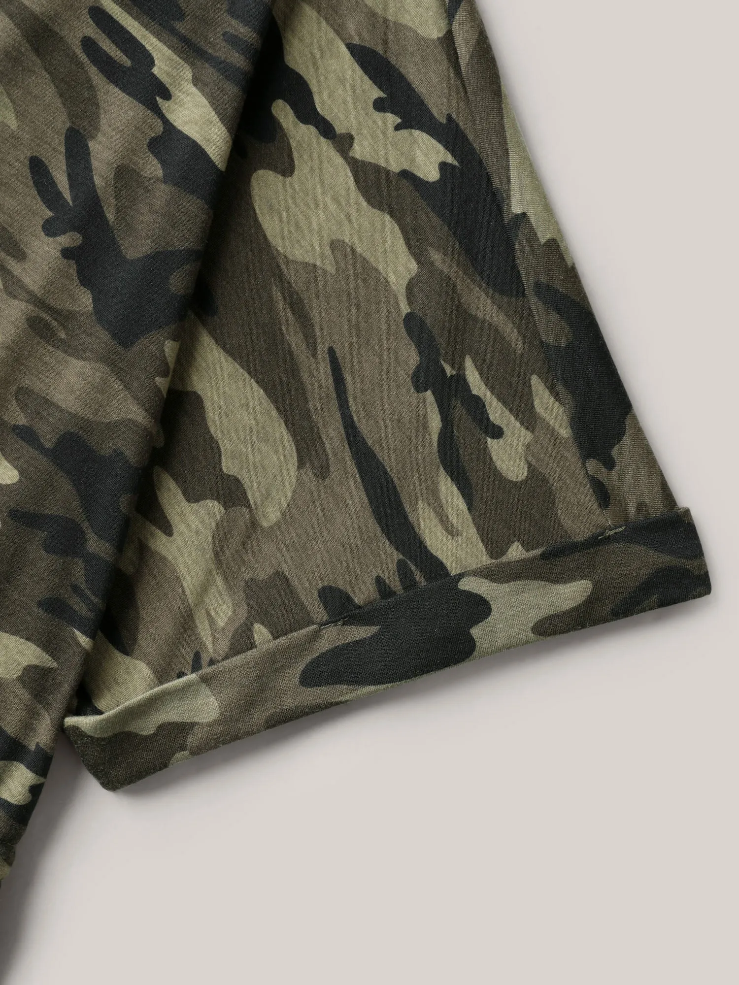 Supersoft Camouflage Print Pockets Romper sold by Bloomchic product image thumbnail 5