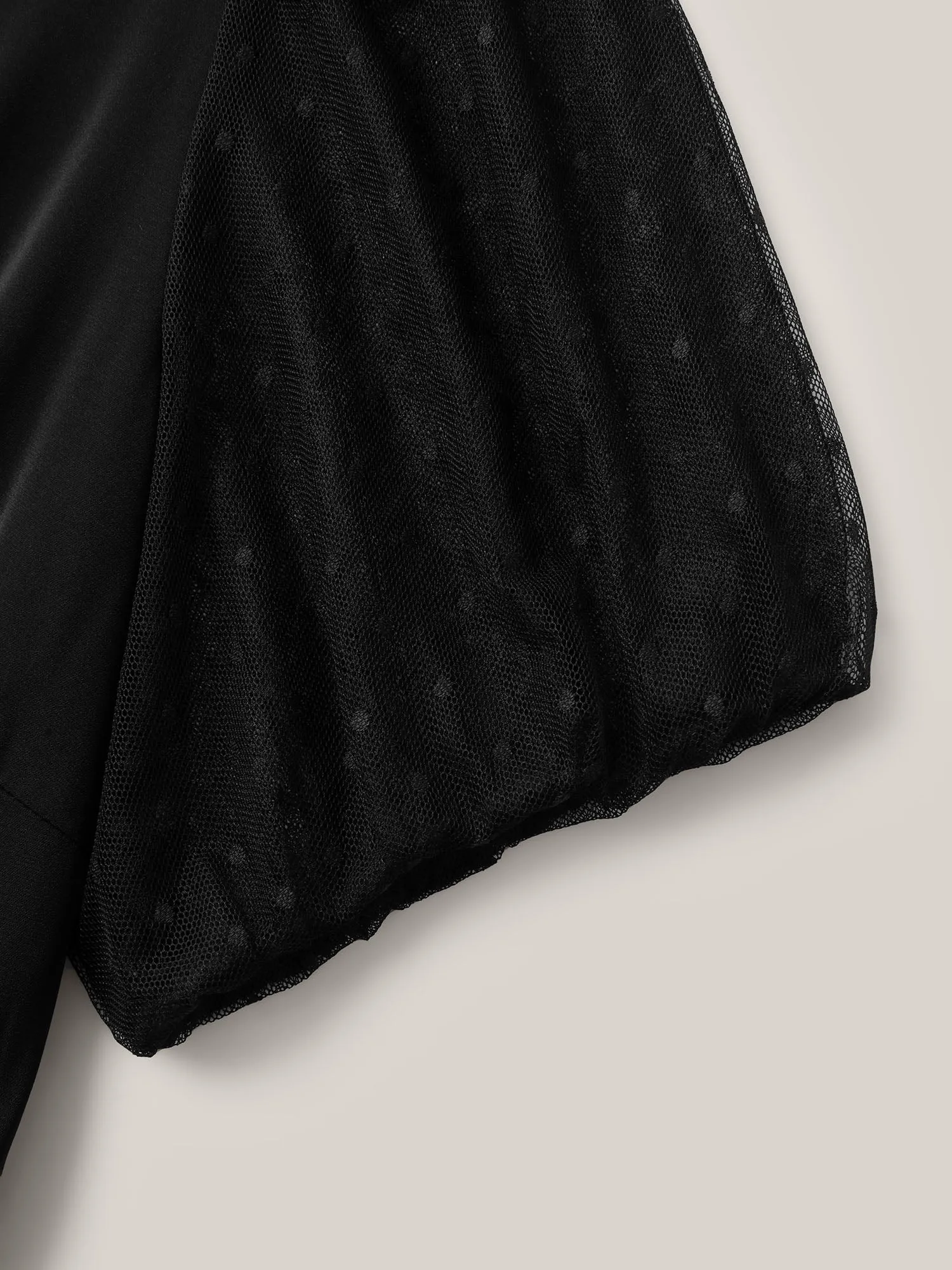 Sheer Stretchy Waist Belted Solid Jumpsuit sold by Bloomchic product image thumbnail 5