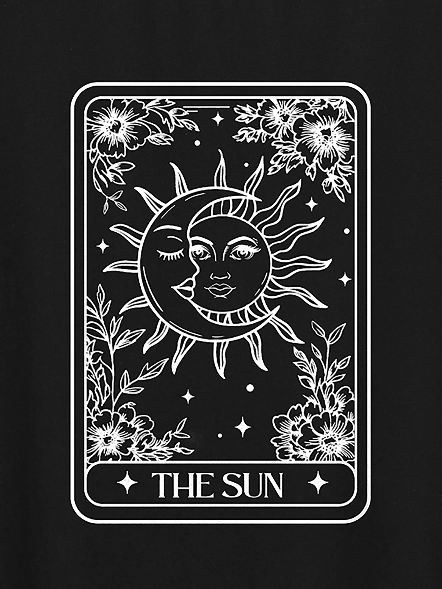 Sunshine Print Round Neck T-Shirt sold by Bloomchic product image thumbnail 2