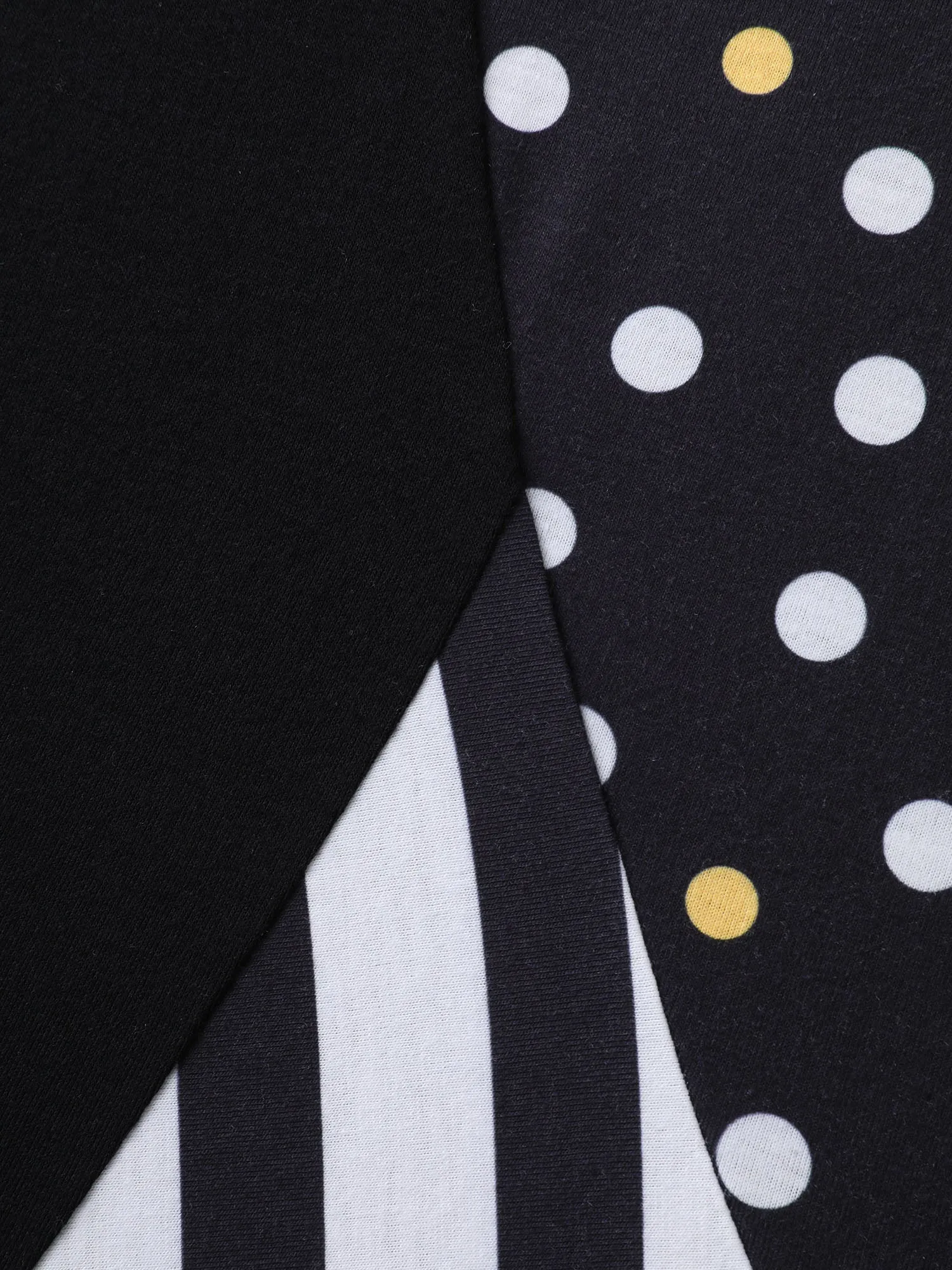 Supersoft Stretchy Polka Dots Stripe T-Shirt sold by Bloomchic product image thumbnail 5