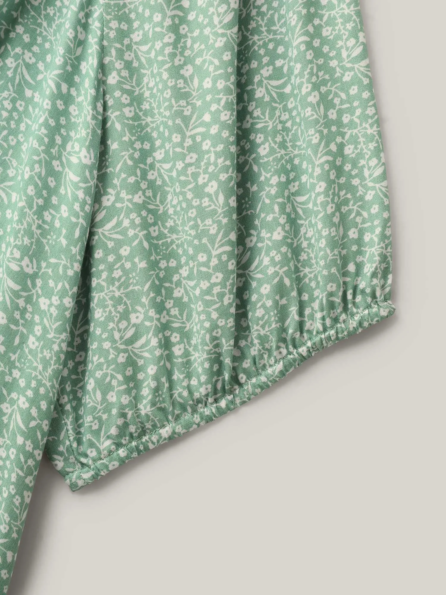 Floral Print Square Neck Relaxed Blouse sold by Bloomchic product image thumbnail 5
