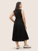 Supersoft Essentials Solid Gathered Tank Dress sold by Bloomchic
