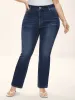Booty-Lifting Bootcut No-Gap Waist Jeans sold by Bloomchic