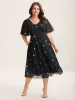 Super Stretchy Polka Dot Pockets Midi Dress sold by Bloomchic