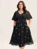 Super Stretchy Polka Dot Pockets Midi Dress sold by Bloomchic