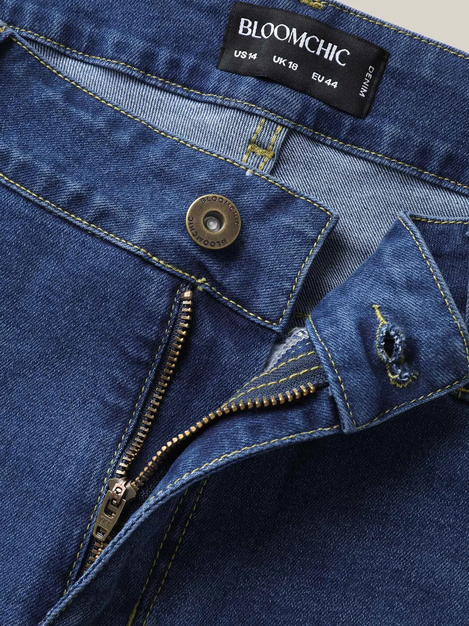Classic Bootcut Mid-Rise Jeans sold by Bloomchic product image thumbnail 5