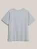 Hello Mountains Print Round Neck T-Shirt sold by Bloomchic