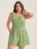 Supersoft Stretchy Waist Animal Print Romper sold by Bloomchic