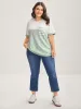 Leopard Print Color Contrast T-Shirt sold by Bloomchic