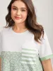 Leopard Print Color Contrast T-Shirt sold by Bloomchic
