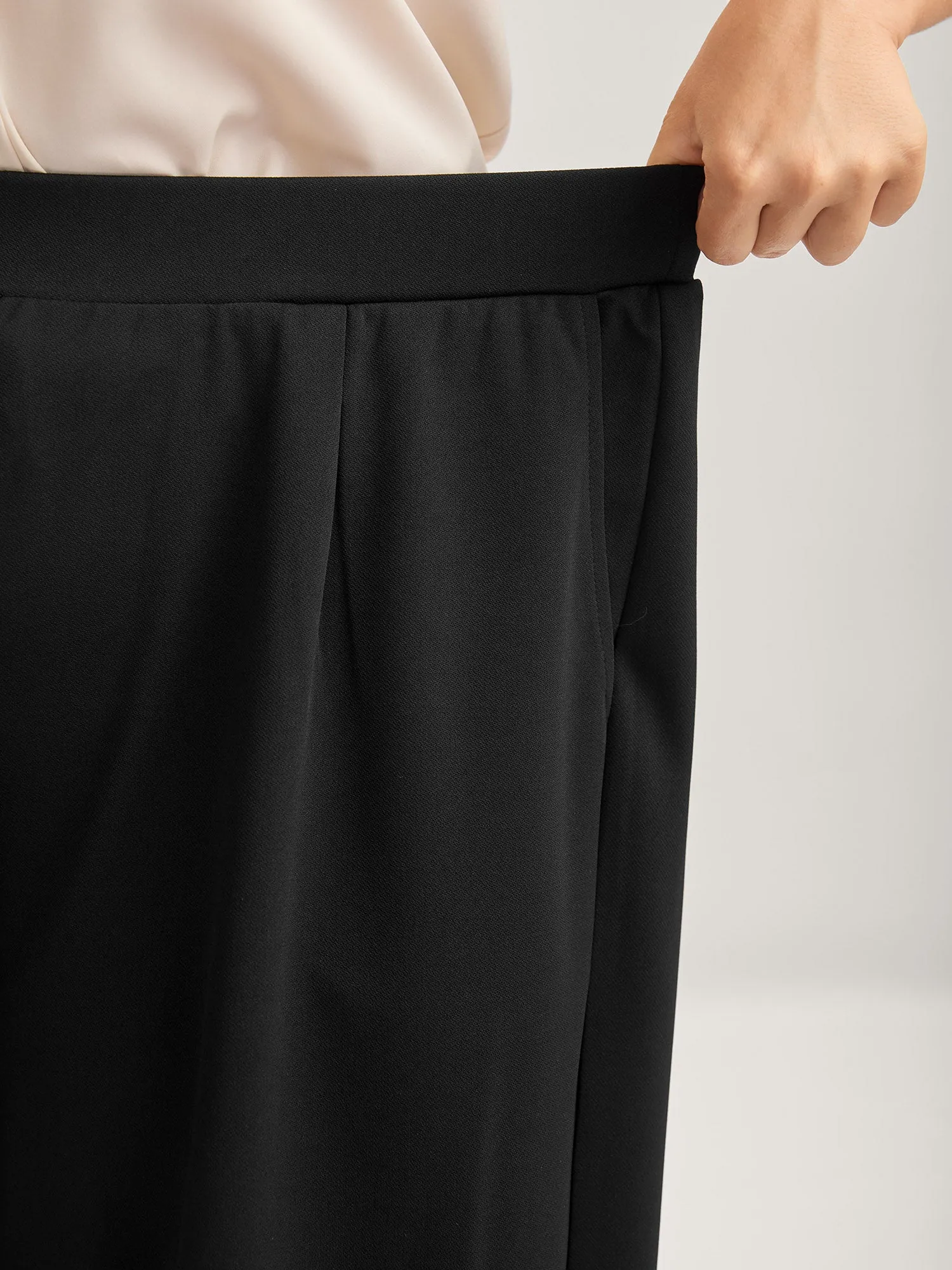 No-Waist Gap Wide-Leg Pants sold by Bloomchic product image thumbnail 3