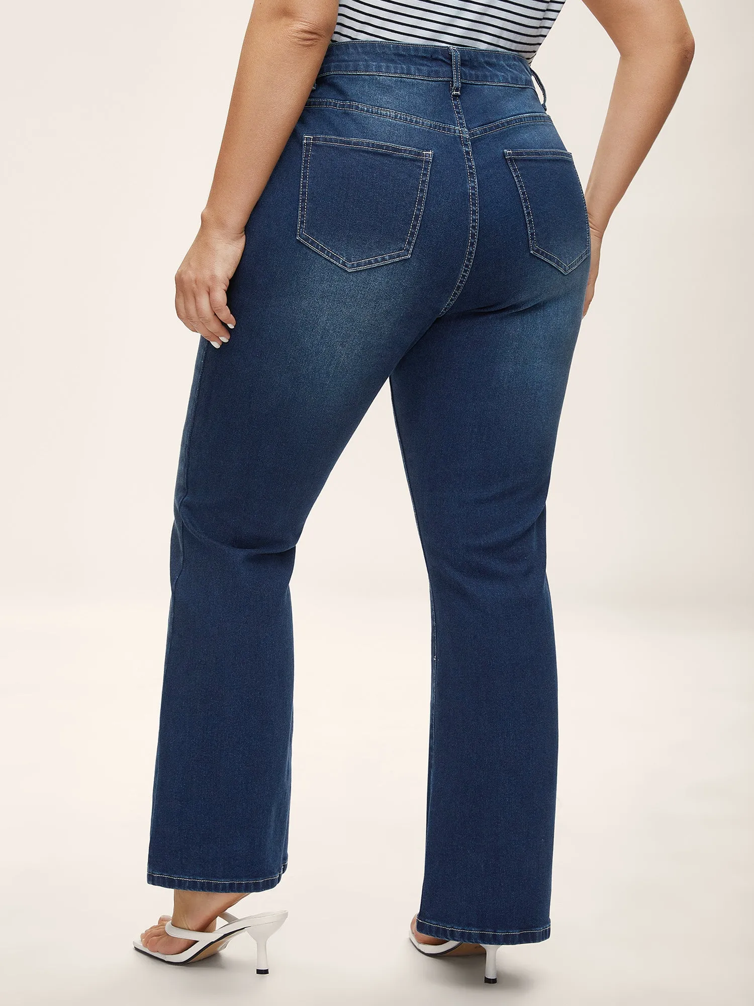 Slim & Sculpting Bootcut Jeans sold by Bloomchic product image thumbnail 5