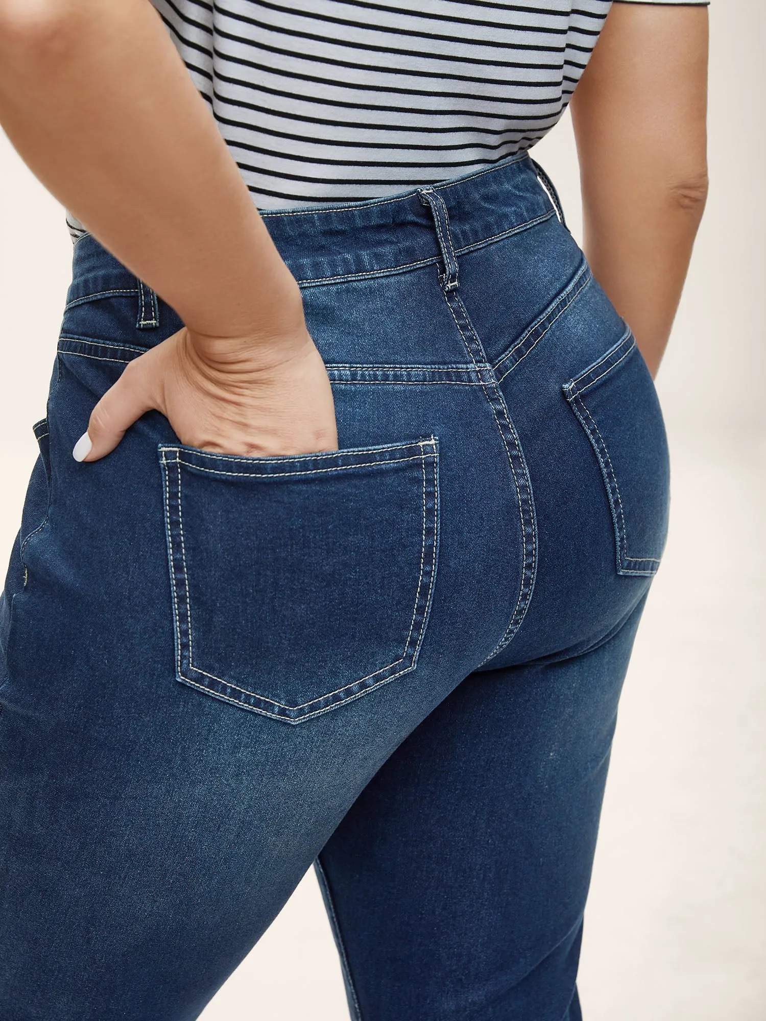 Slim & Sculpting Bootcut Jeans sold by Bloomchic product image thumbnail 4