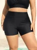 Sculpting Pockets Solid Swim Bottoms sold by Bloomchic