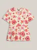 Large Floral Print Notched Collar Blouse sold by Bloomchic