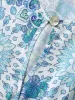 Rayon Paisley Print Layered Midi Dress sold by Bloomchic