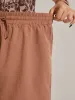 Tassel Hem Solid Shorts sold by Bloomchic