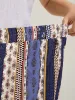 Boho Print Tassels Hem Shorts sold by Bloomchic