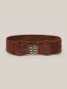 Metal Buckle Elastic Waist Belt sold by Bloomchic