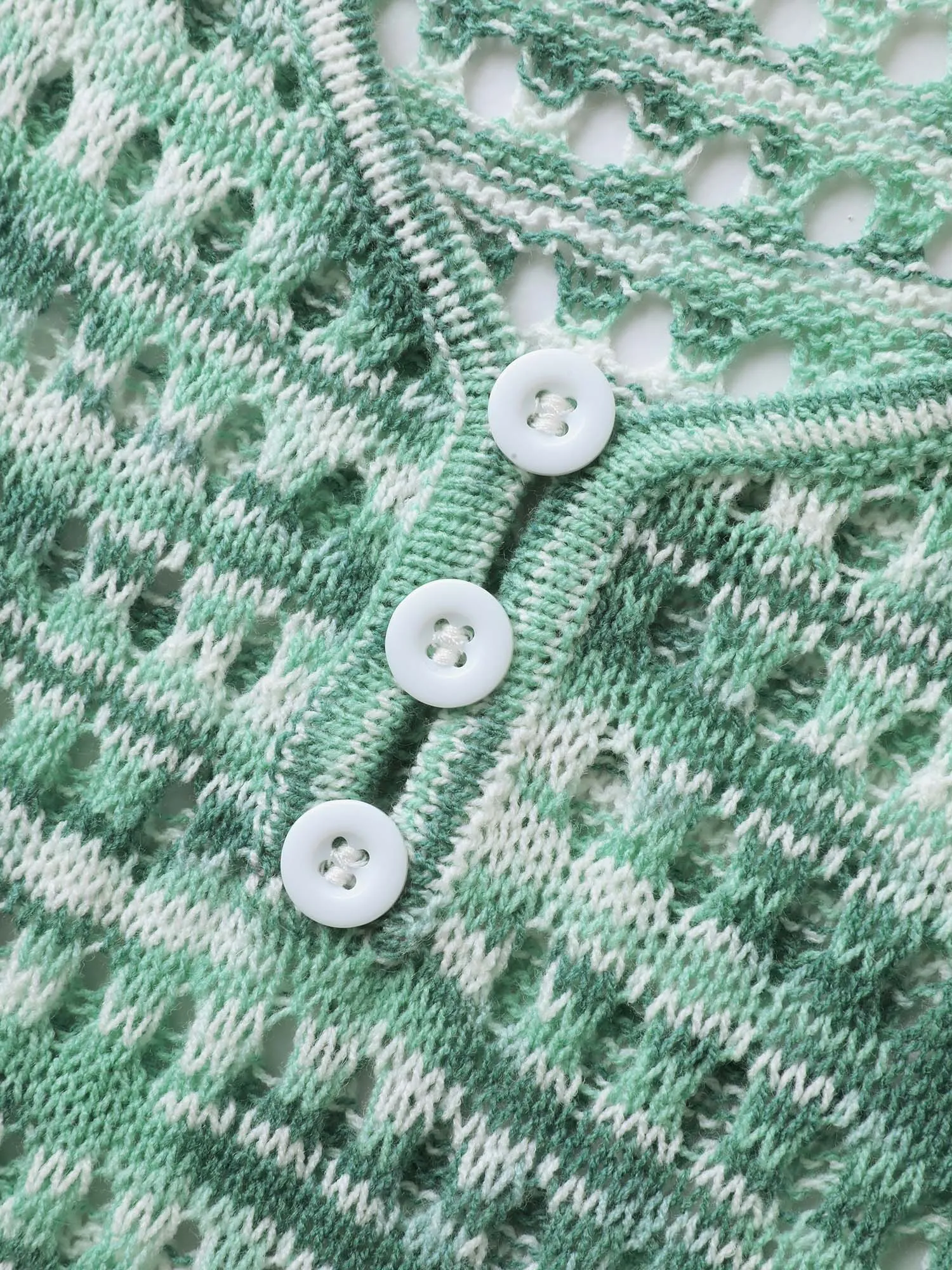 Heather Button Detail Cut-Out Swim Cover-Up sold by Bloomchic product image thumbnail 5