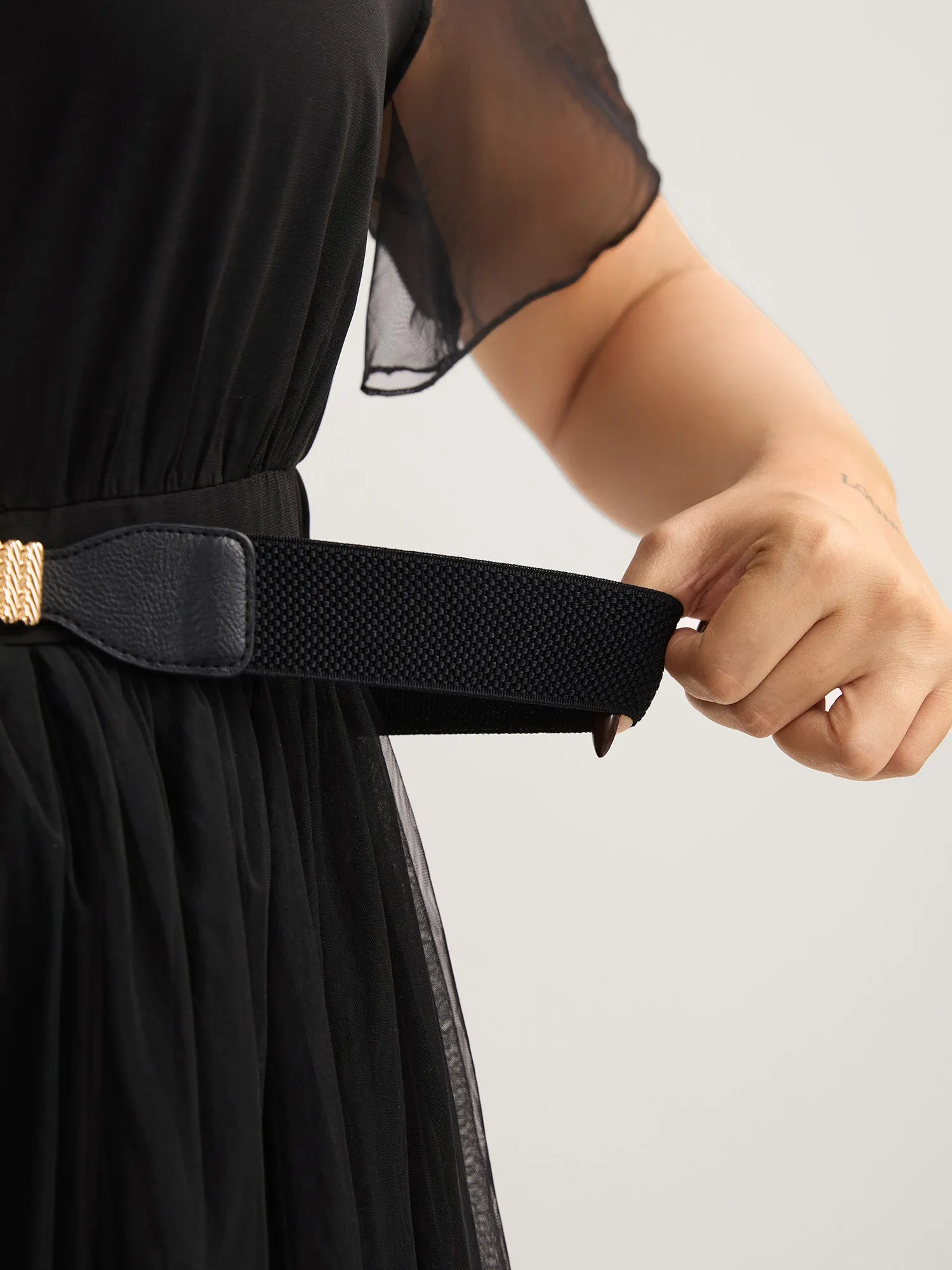 Crystal Buckle Elegant Belt sold by Bloomchic product image thumbnail 3