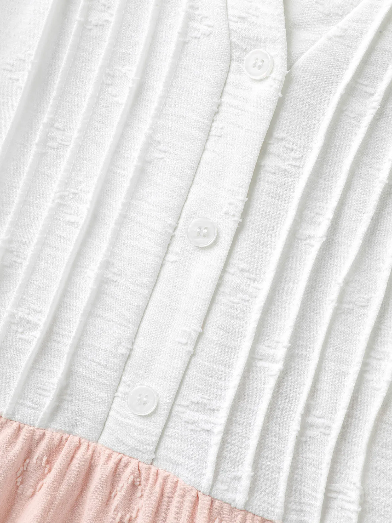 Toothpick Pleat Color Contrast Blouse sold by Bloomchic product image thumbnail 5