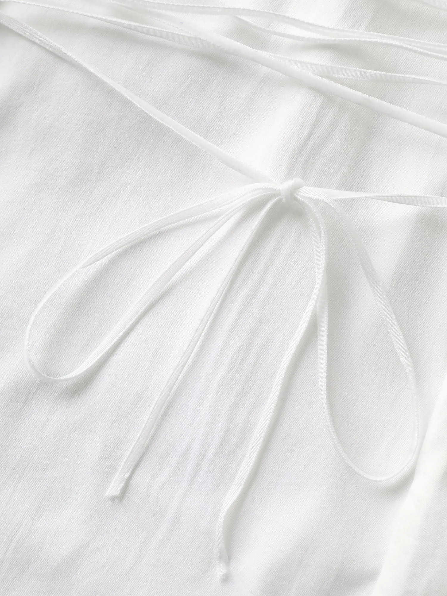 Adjustable Waist Button Placket Solid Blouse sold by Bloomchic product image thumbnail 5