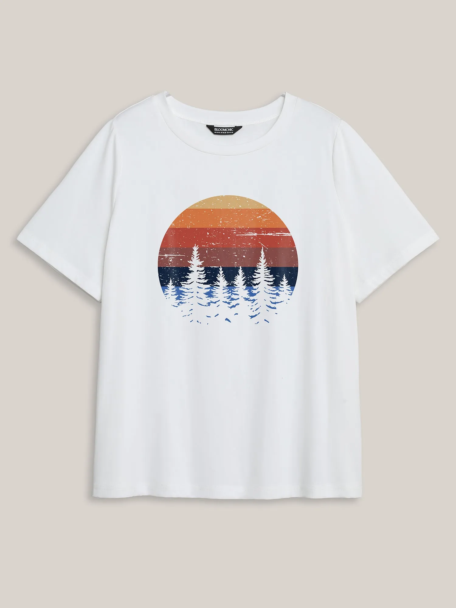 Beach Vibes Round Neck T-Shirt sold by Bloomchic product image thumbnail 5