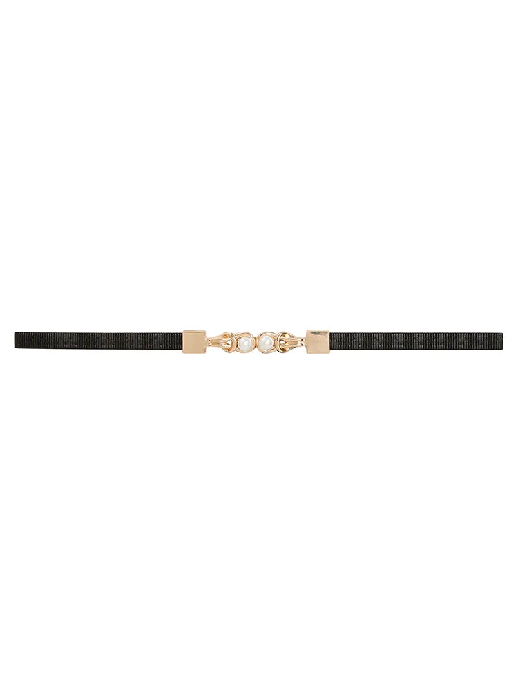 High Stretchy Pearl Everyday Belt sold by Bloomchic product image thumbnail 4