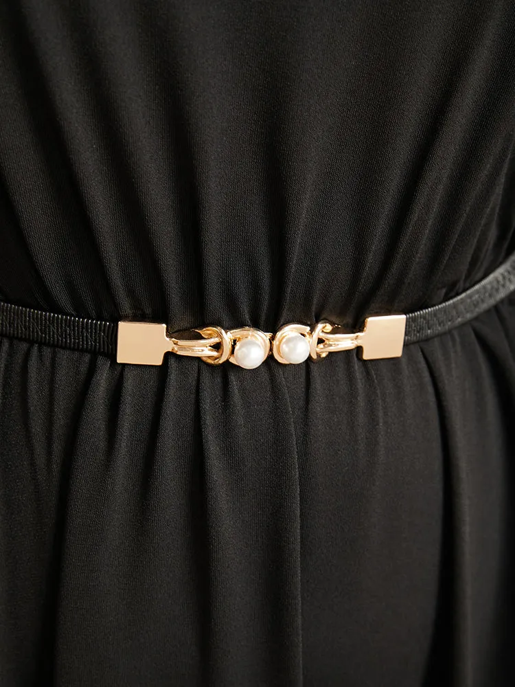 High Stretchy Pearl Everyday Belt sold by Bloomchic product image thumbnail 3