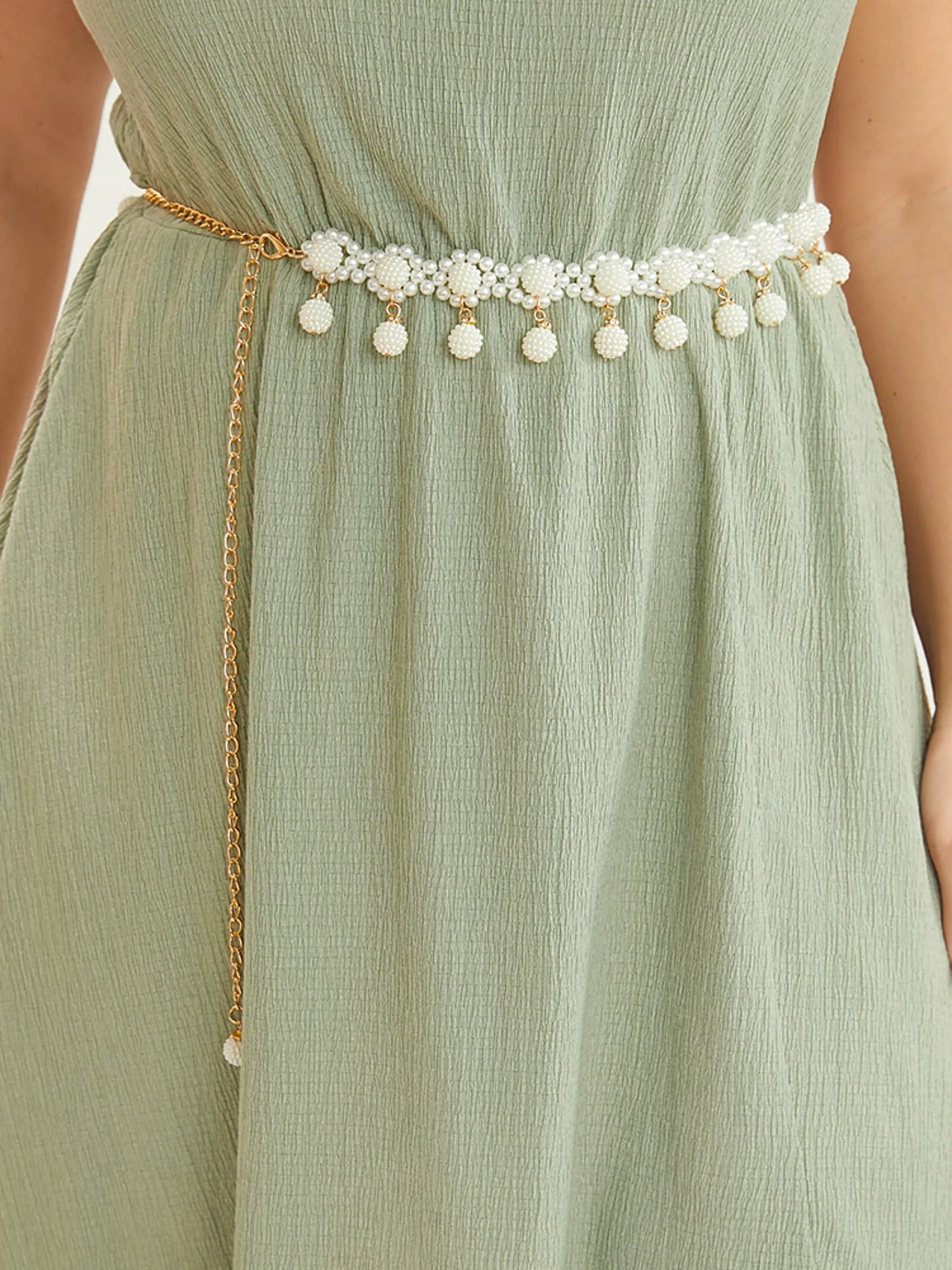Beaded Tassel Elegant Belt sold by Bloomchic product image thumbnail 2