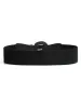 Leather Covered Geo Buckle Elastic Belt sold by Bloomchic
