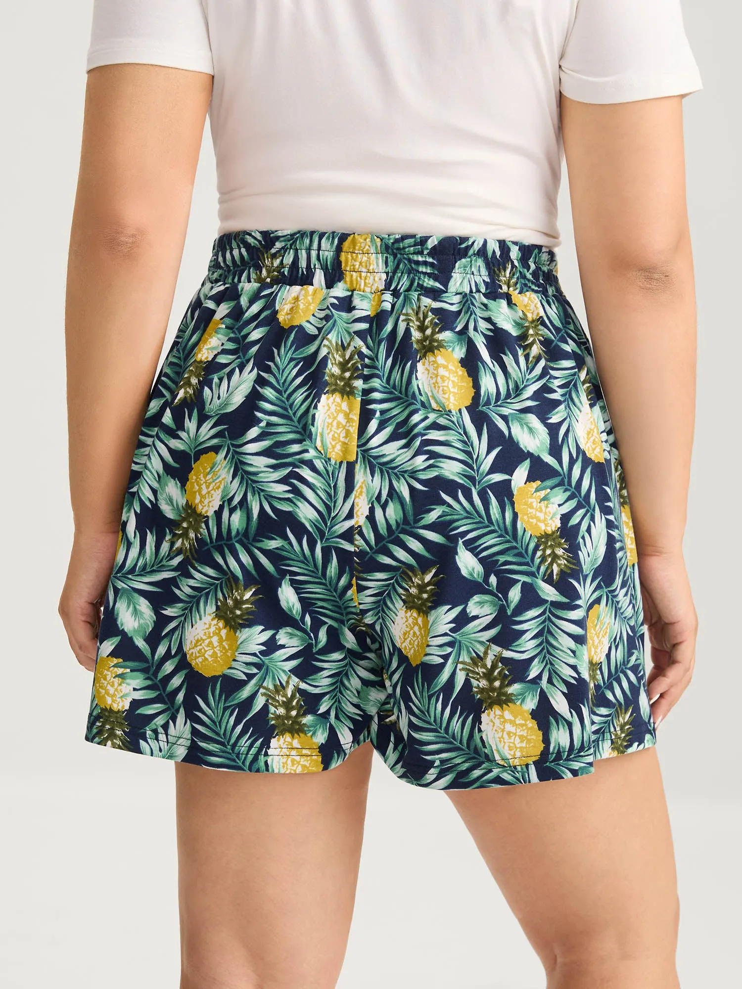 Tropical Fruit Print Lounge Bottoms sold by Bloomchic product image thumbnail 5