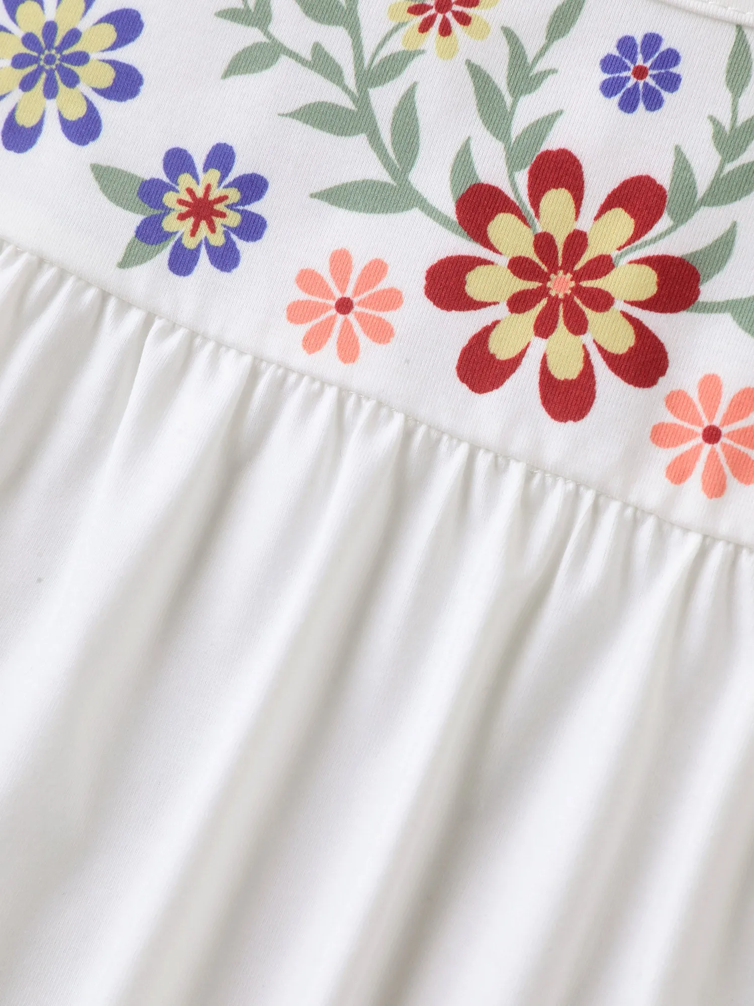 Floral Dreams Flared Sleeve Solid T-Shirt sold by Bloomchic product image thumbnail 5
