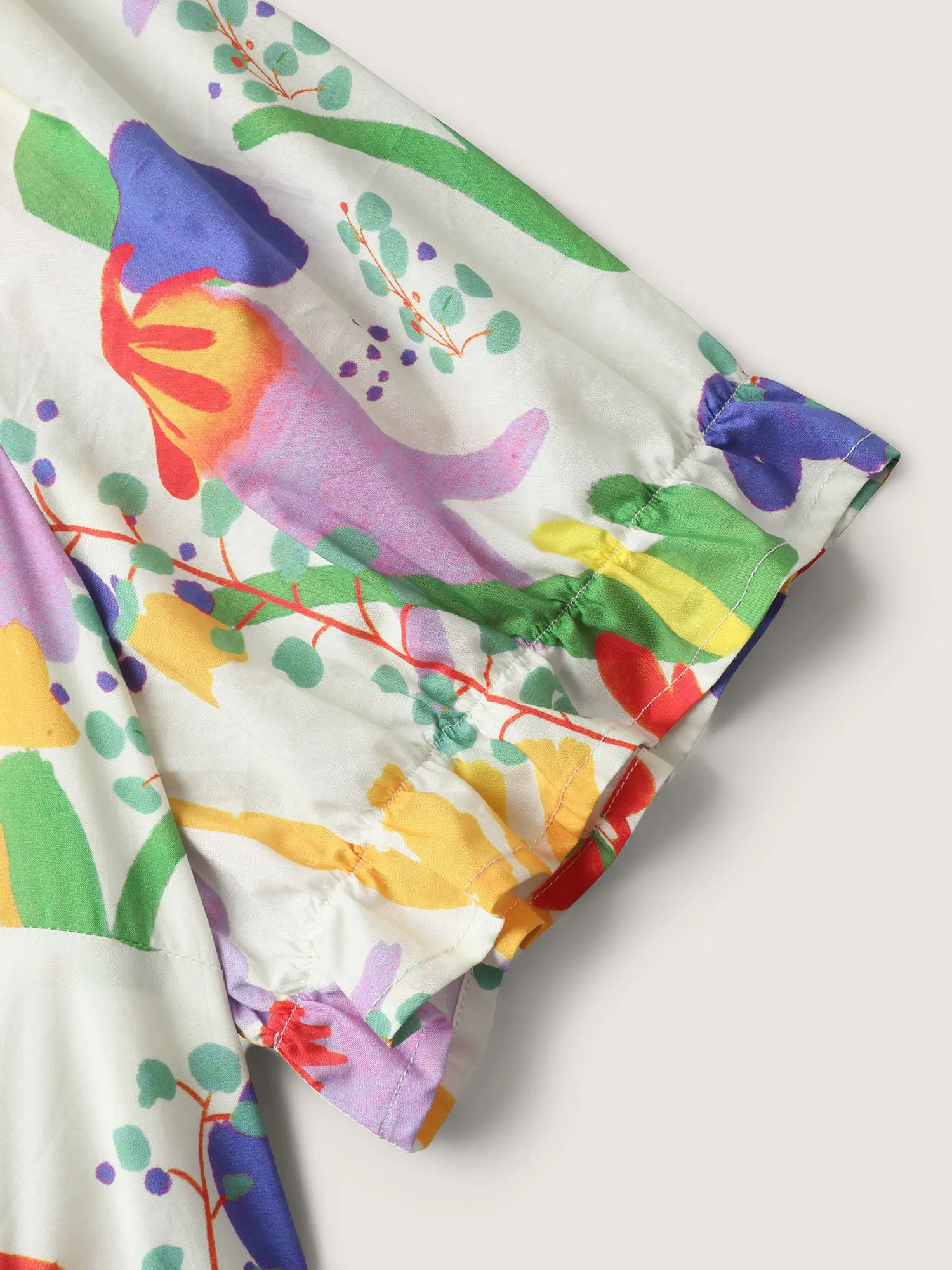 Pure Cotton Floral Dream Midi Dress sold by Bloomchic product image thumbnail 5