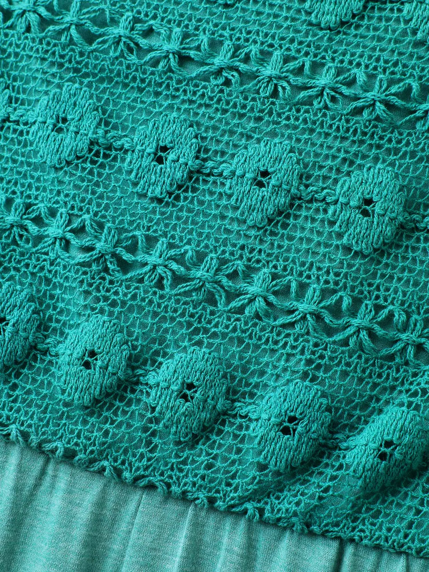 Textured Bodice Spliced Pockets Jumpsuit sold by Bloomchic product image thumbnail 5