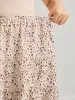 Ditsy Floral Print Ruffled Midi Skirt sold by Bloomchic