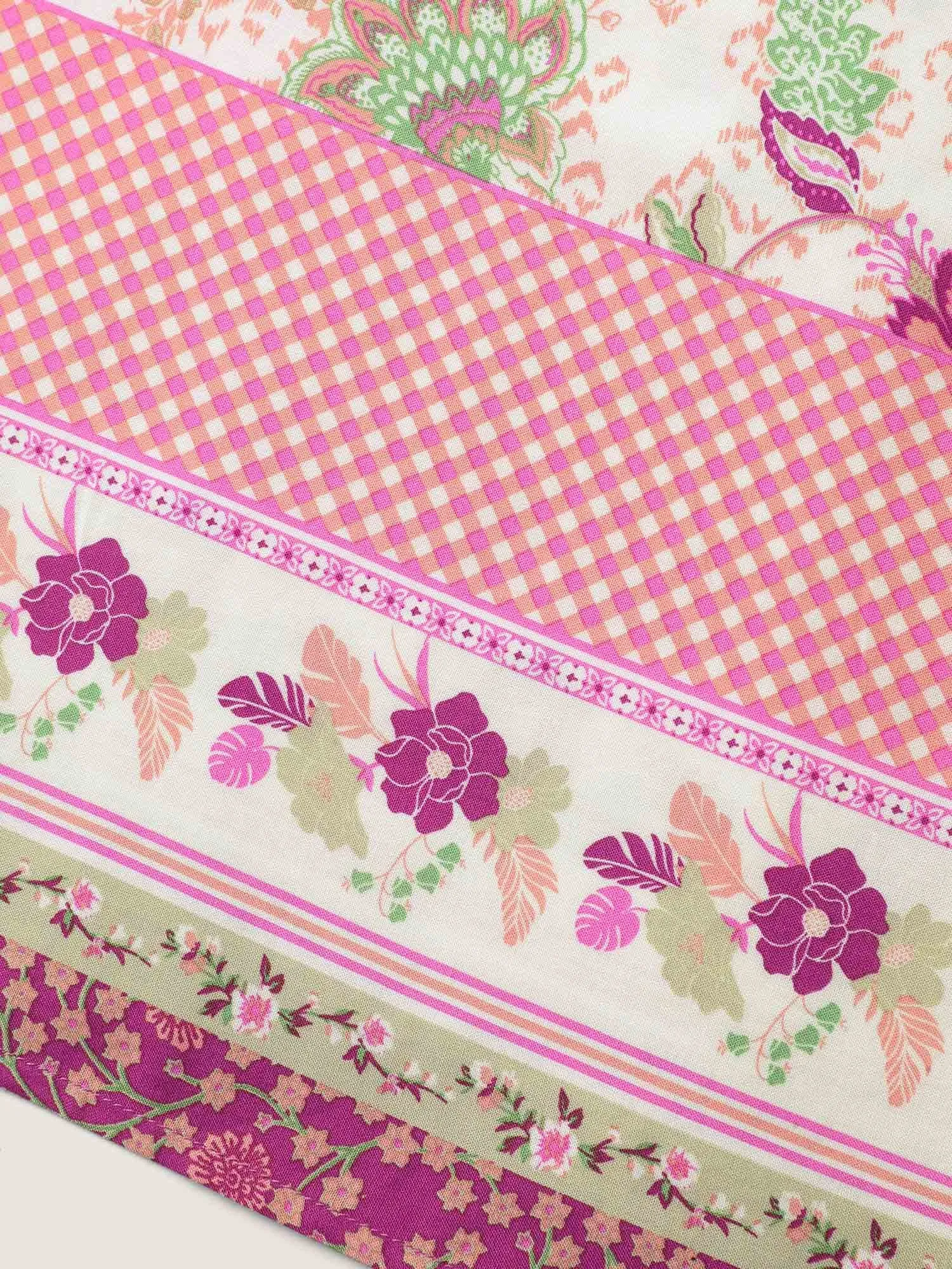 Dreamy Floral Neck Tie Tank Top sold by Bloomchic product image thumbnail 5