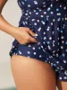 Polka Dots Pockets One-Piece Swimsuit sold by Bloomchic