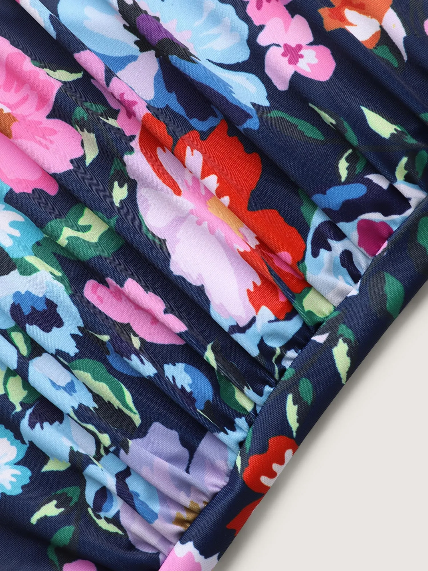 Floral Fun Ruched One-Piece Swimsuit sold by Bloomchic product image thumbnail 5