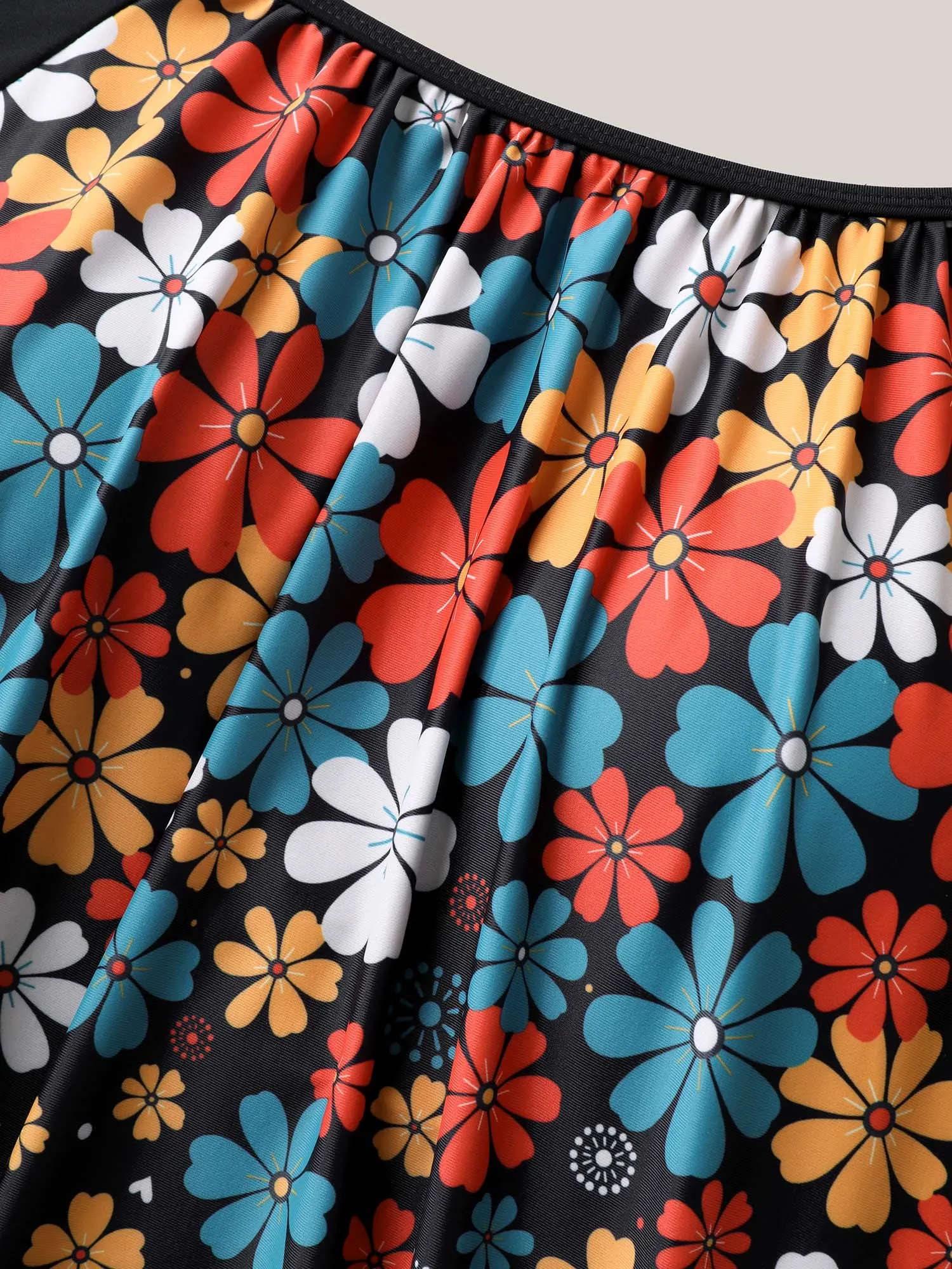 Floral Print Cut-Out Swim Top sold by Bloomchic product image thumbnail 5